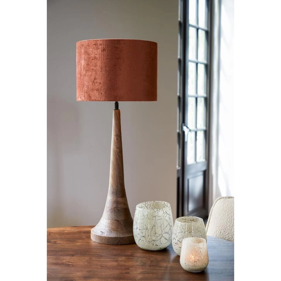 Cilinder Lampenkap Gemstone - Terra - Ø35x30cm - Afbeelding 2