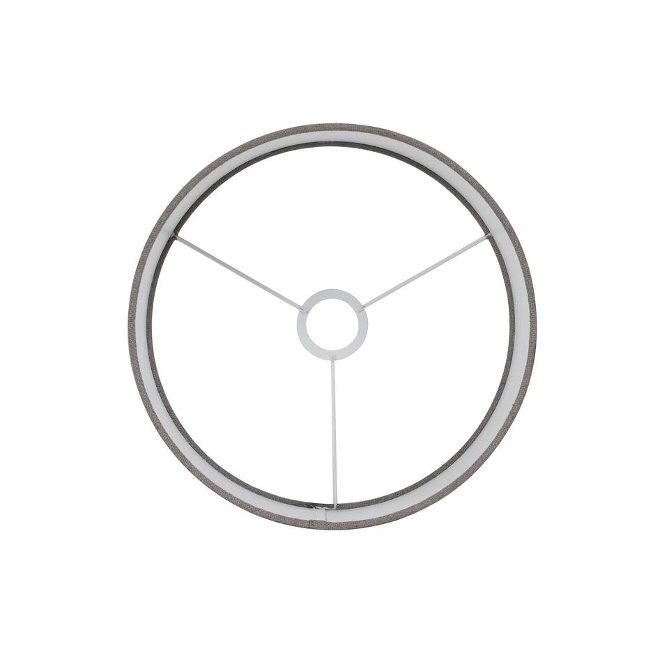 Cilinder Lampenkap Livigno - Lever - Ø30x21 Cm - Afbeelding 2