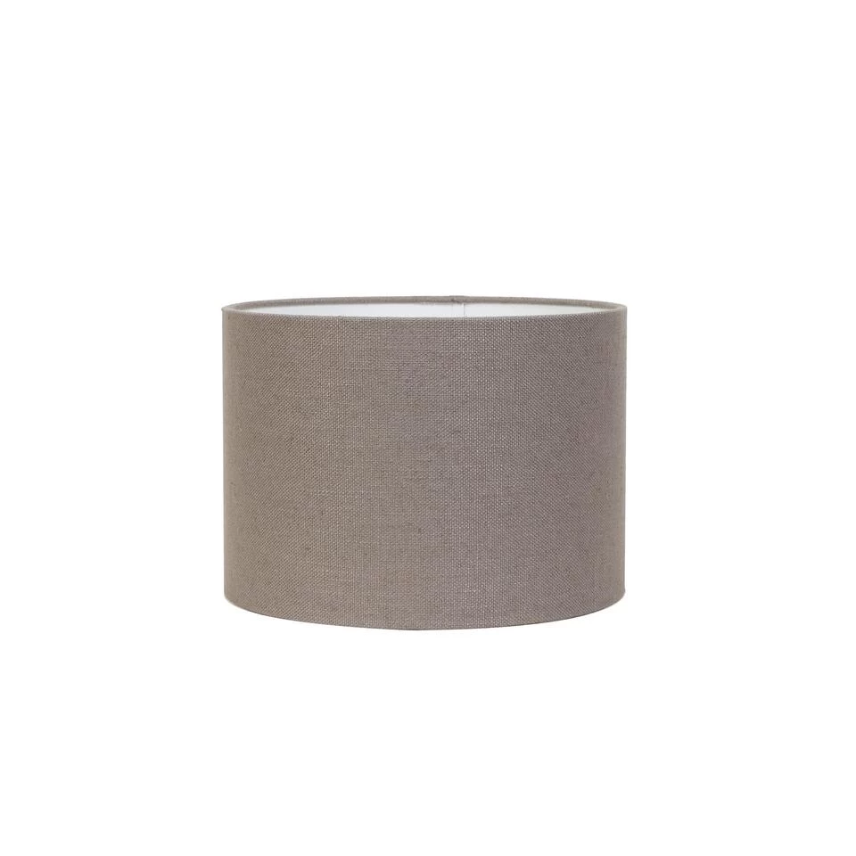 Cilinder Lampenkap Livigno - Lever - Ø30x21 Cm