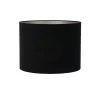 Cilinder Lampenkap Velours - Zwart - Ø50x38cm