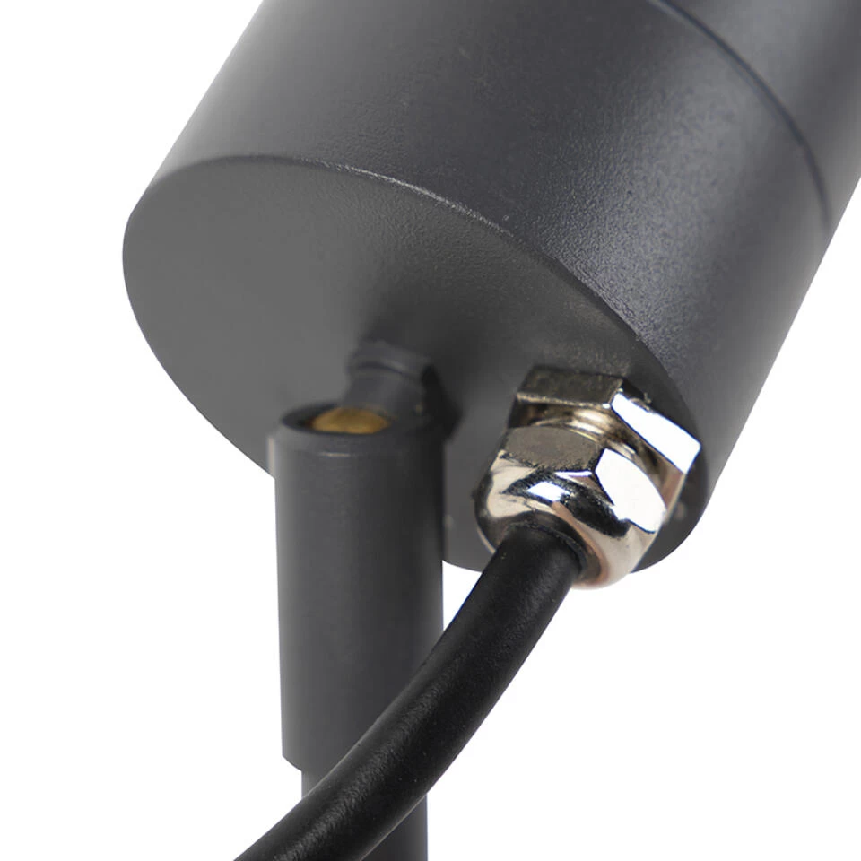 QAZQA Prikspot Antraciet Verstelbaar IP44 - Solo - Afbeelding 2