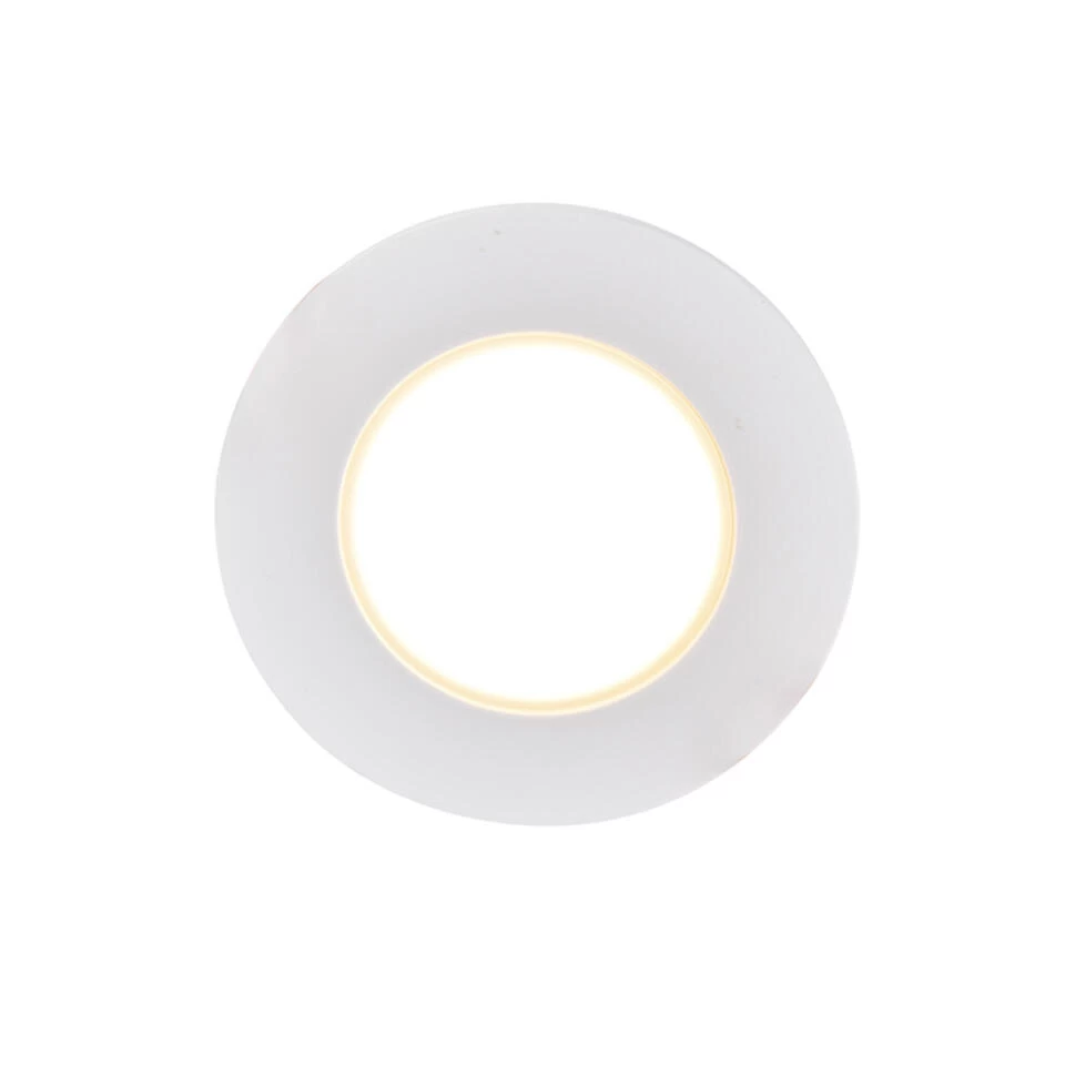 QAZQA Inbouwspot Wit Incl. LED 3-staps Dimbaar IP65 - Blanca - Afbeelding 4