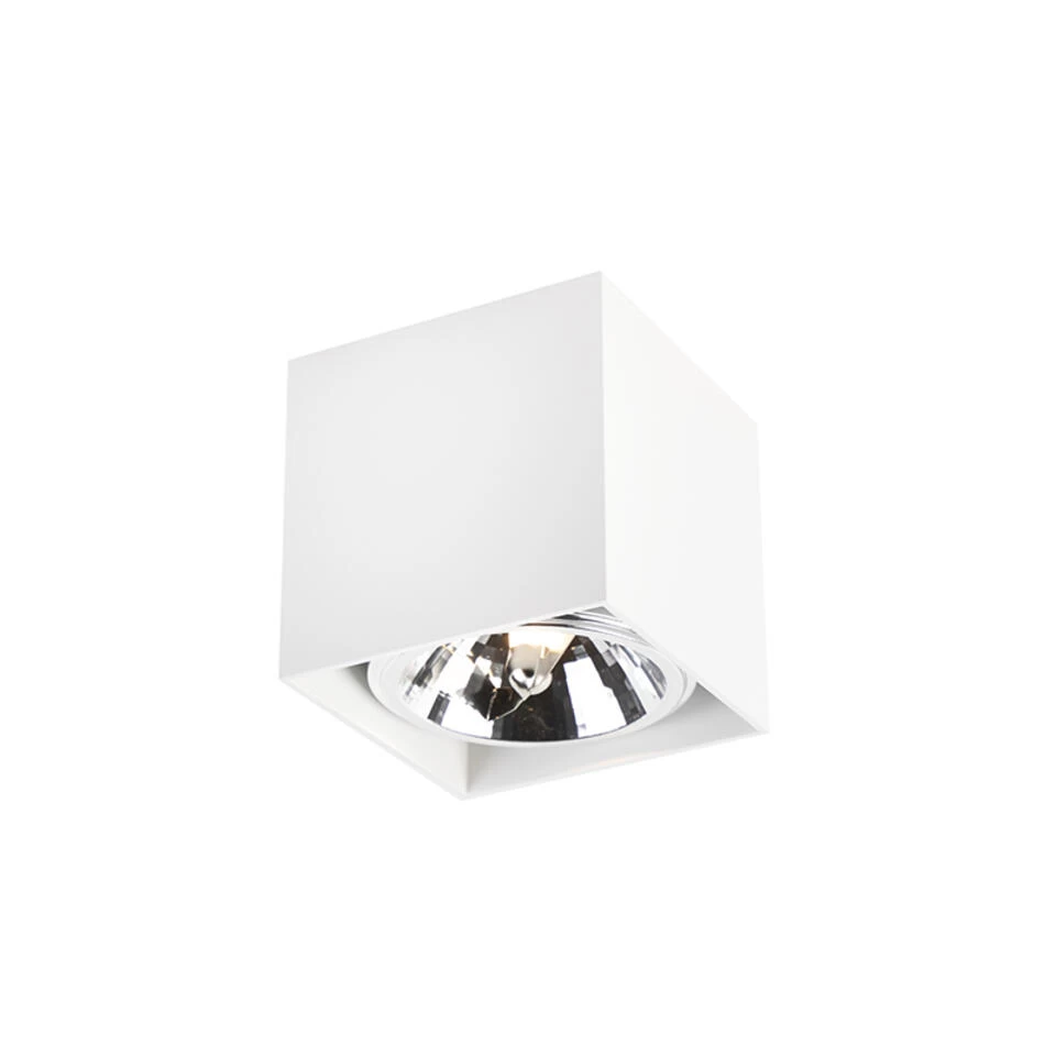 QAZQA Design Spot Vierkant 1-lichts Wit Incl. G9 - Box - Afbeelding 4