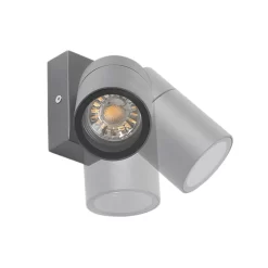 QAZQA Buitenwandlamp Antraciet IP44 Draai- En Kantelbaar - Solo