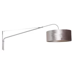 Steinhauer Wandlamp Elegant - 1 Lichts - 115-145x56 Cm - Staal