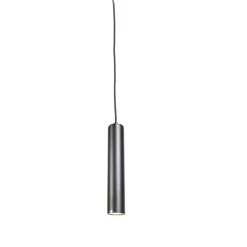 QAZQA Design Hanglamp Zwart - Tuba Small