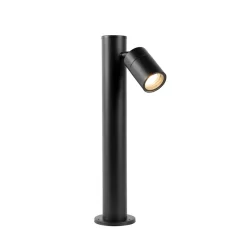 QAZQA Buitenlamp Zwart 45 Cm Verstelbaar IP44 - Solo