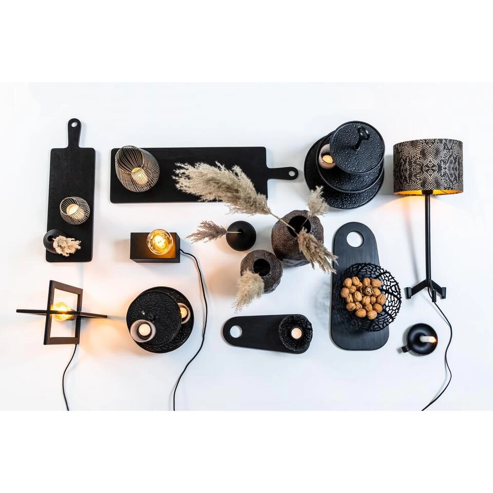 Lampvoet Mace - Zwart - 15x35cm - Afbeelding 3