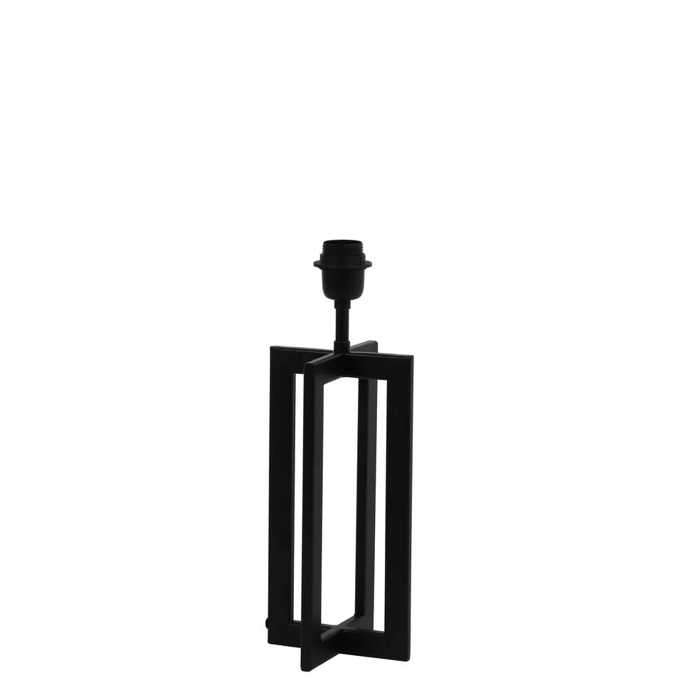 Lampvoet Mace - Zwart - 15x35cm