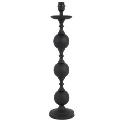 Lampvoet Lesane - Zwart - Ø17cm