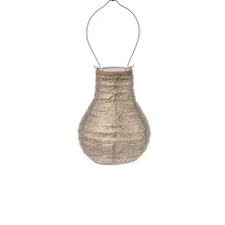 Lumiz Solar Buitenlampion Occult Bulb - Solar Tuinverlichting - 16 Cm - Goud
