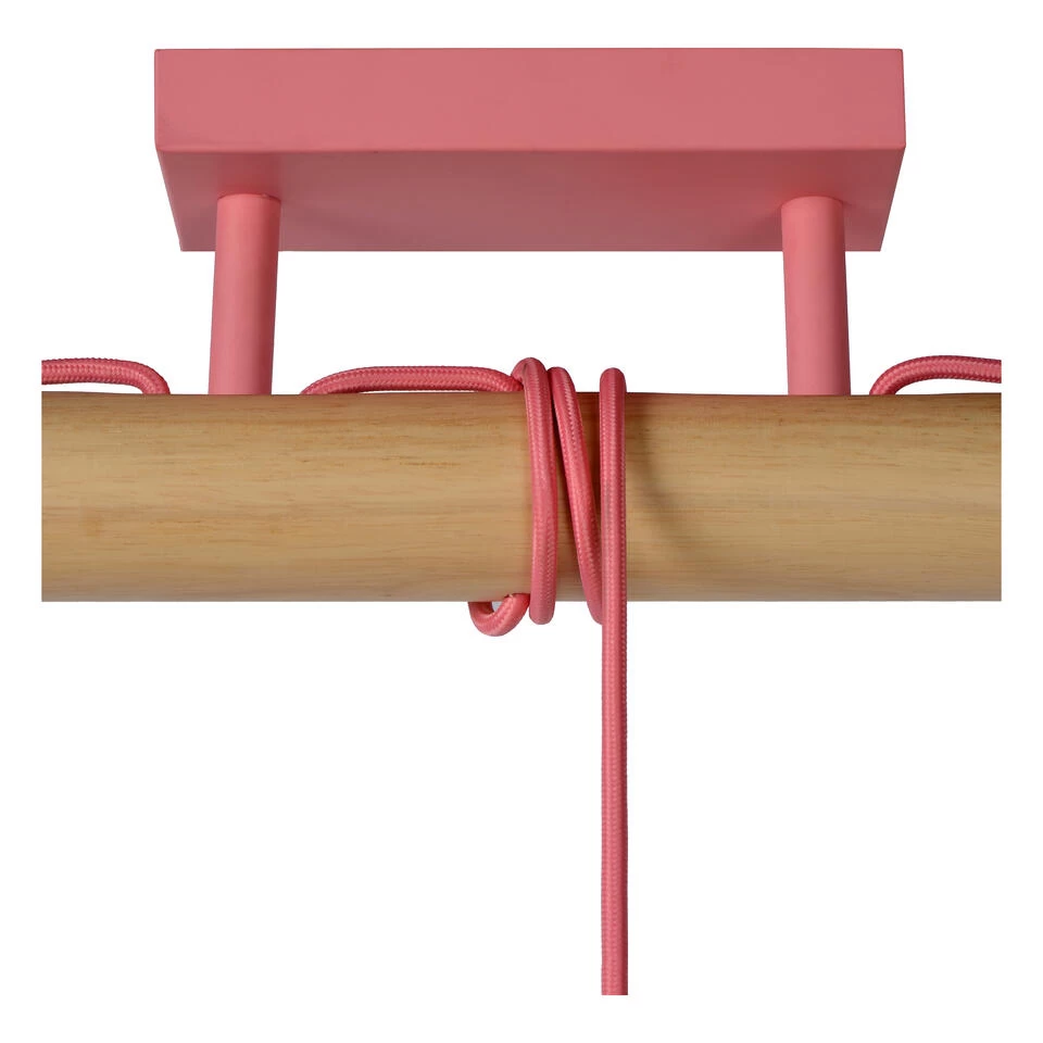 Lucide POLA Plafonnière - Roze - Afbeelding 4