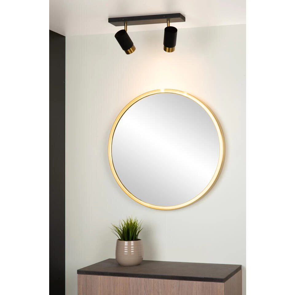 Lucide FLORIS Plafondspot - Zwart - Afbeelding 2