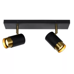 Lucide FLORIS Plafondspot - Zwart