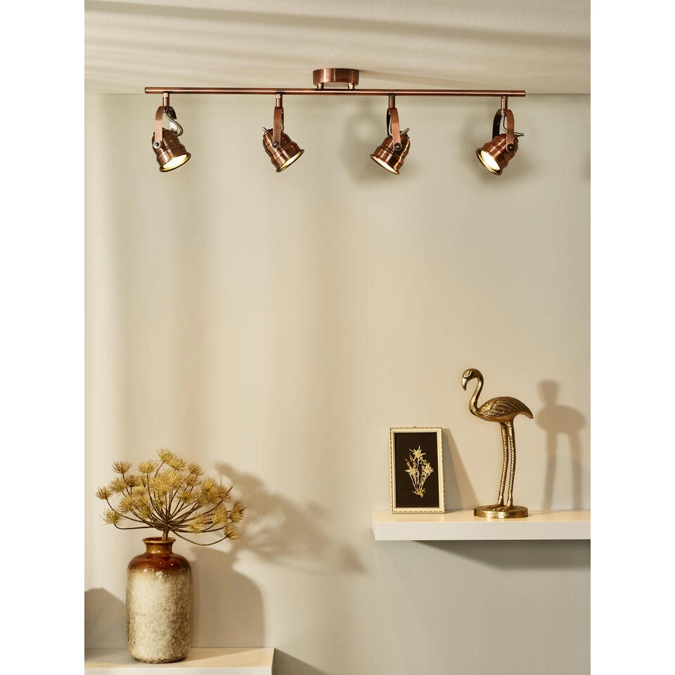 Lucide CIGAL Plafondspot - Koper - Afbeelding 2