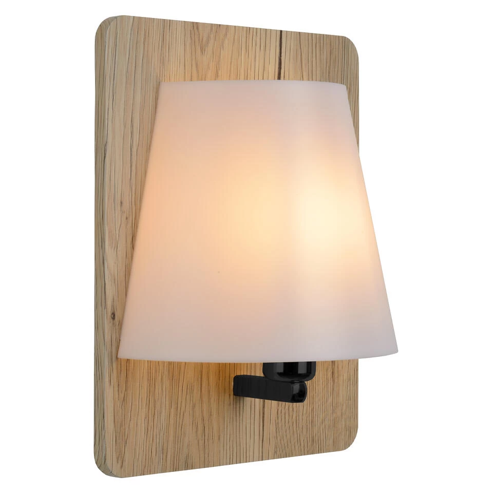 Lucide IDAHO Wandlamp - Licht Hout - Afbeelding 4