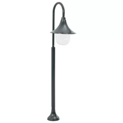 VidaXL Paalverlichting Tuin E27 120 Cm Aluminium Donkergroen