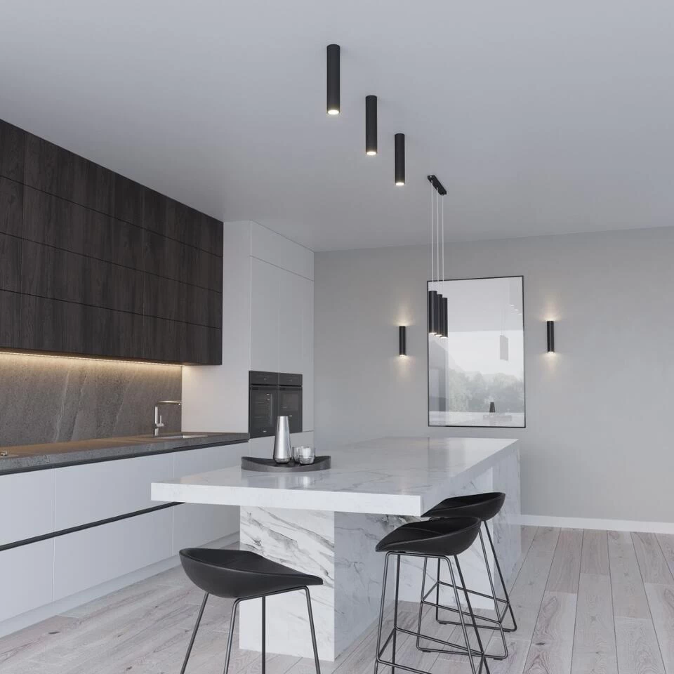 Sollux Hanglamp Lagos - 3 Lichts - 19.5 X110 Cm - Zwart - Afbeelding 4