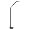 Highlight Vloerlamp Ufficio - 1 Lichts - 22 X135 Cm - Zwart