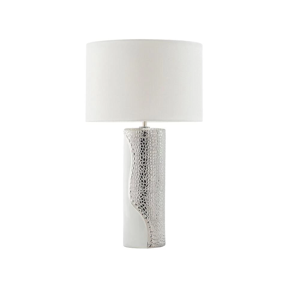 Beliani Bedlamp AIKEN - Wit Porselein