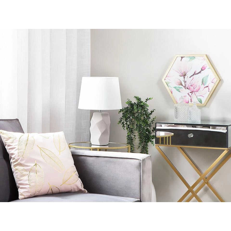 Beliani Bedlamp ELIA - Roze Keramiek - Afbeelding 4