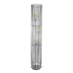 Hoyz - Vloerlamp Trax - Oud Zilver - 3 Lampen