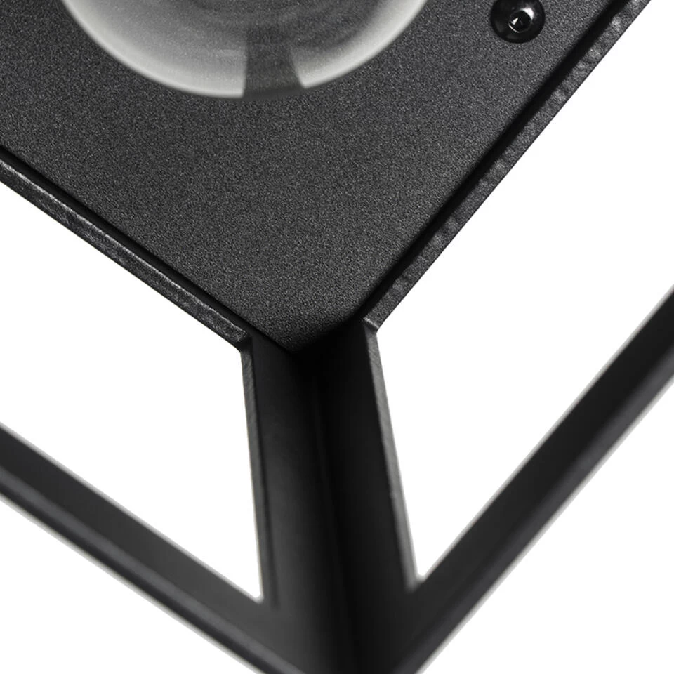 QAZQA Moderne Plafondlamp Zwart - Cela - Afbeelding 4