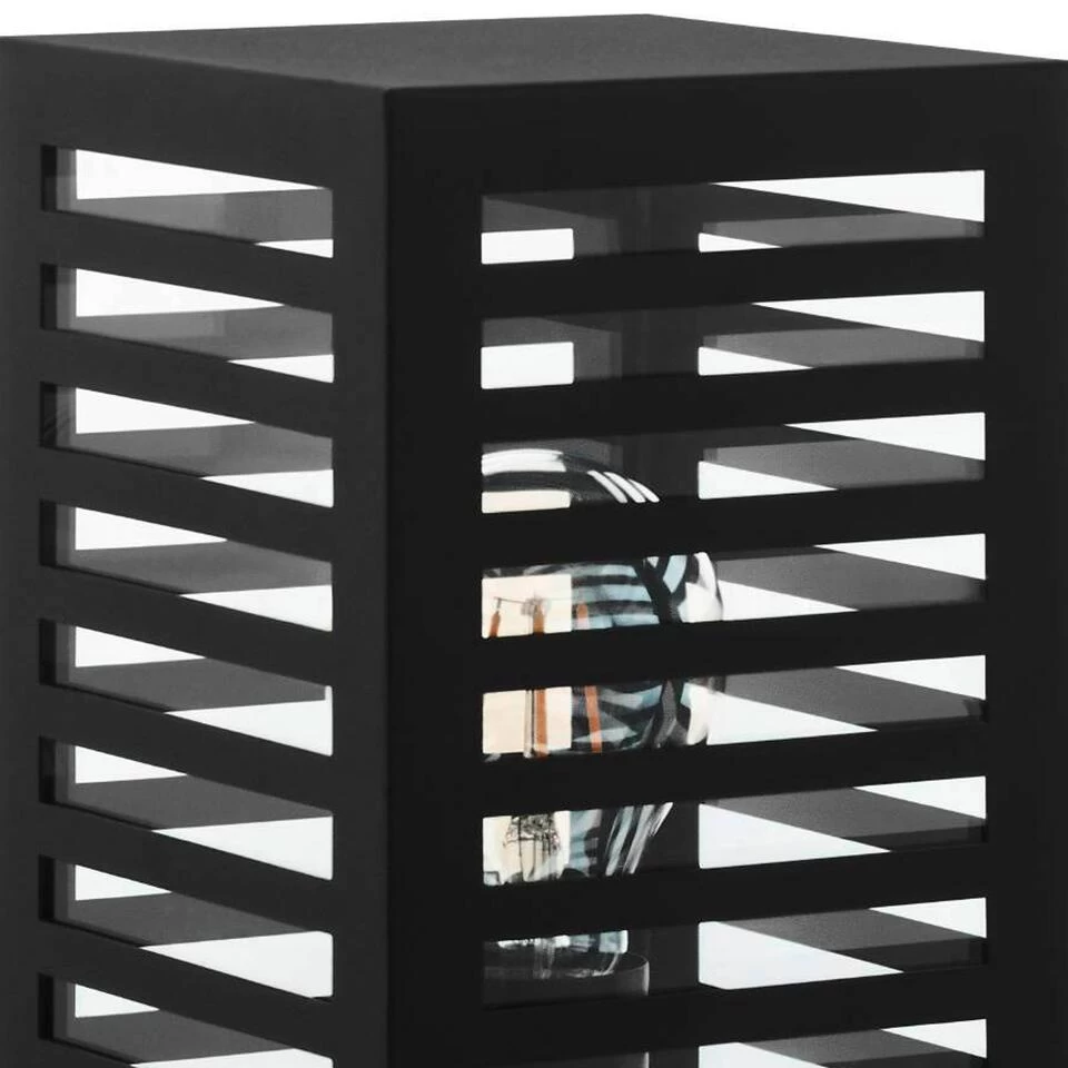 EGLO Alamonte 3 Sokkellamp Buiten - E27 - 45 cm - Zwart - Afbeelding 3