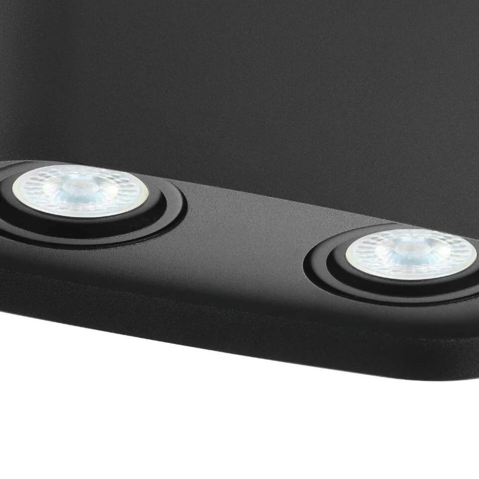 EGLO Arenzano Plafondlamp - GU10 - 24 Cm - Zwart - Afbeelding 3