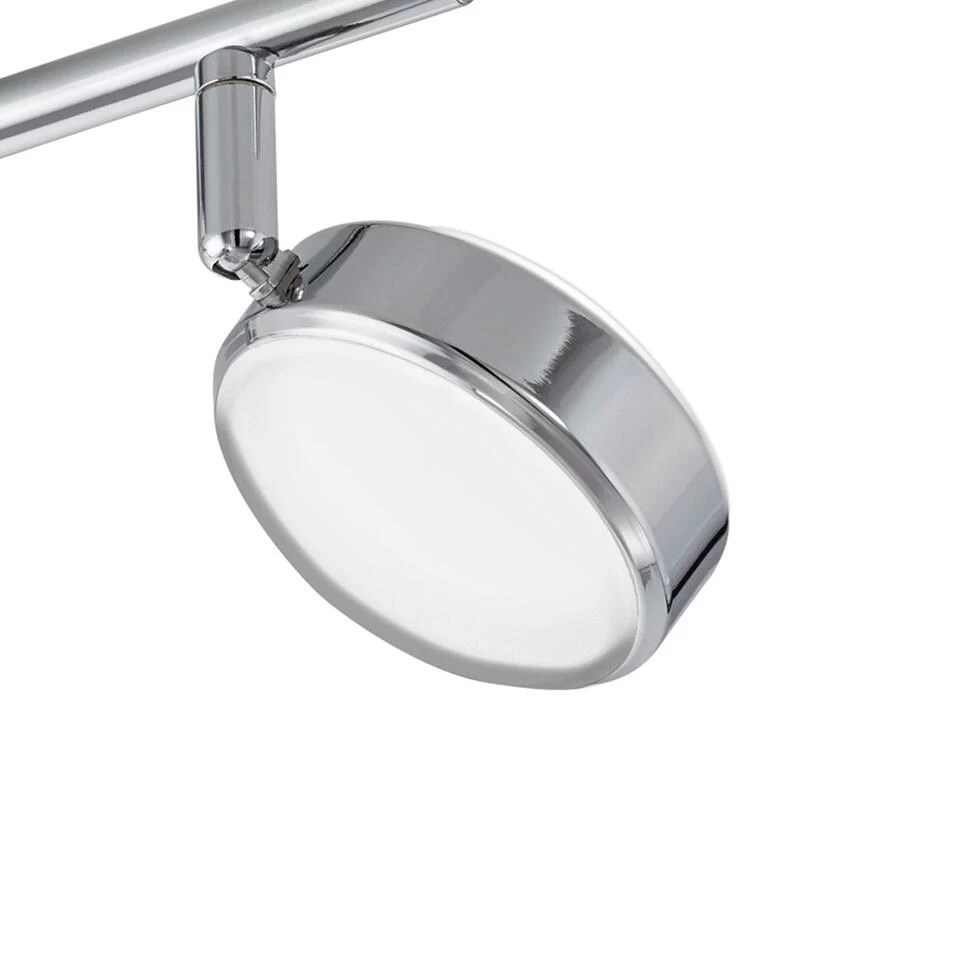 EGLO Salto - Spot - 2 Lichts - Chroom - Gesatineerd - Afbeelding 3