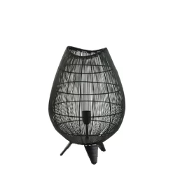Tafellamp Yumi - Zwart - Ø32cm