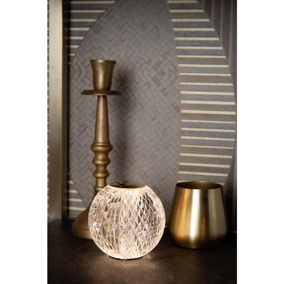 Lucide CINTRA Tafellamp - Transparant - Afbeelding 2