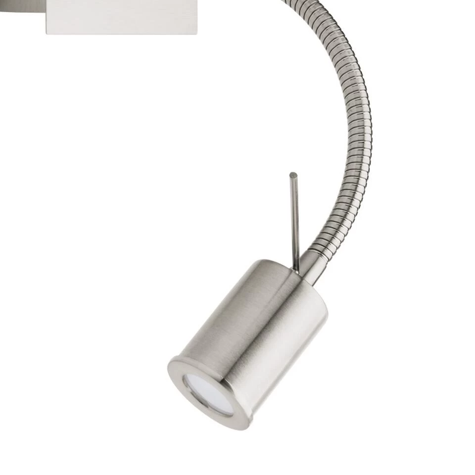 EGLO Pasteri Wandlamp - E27;LED - 38 Cm - Grijs/Wit - Afbeelding 2