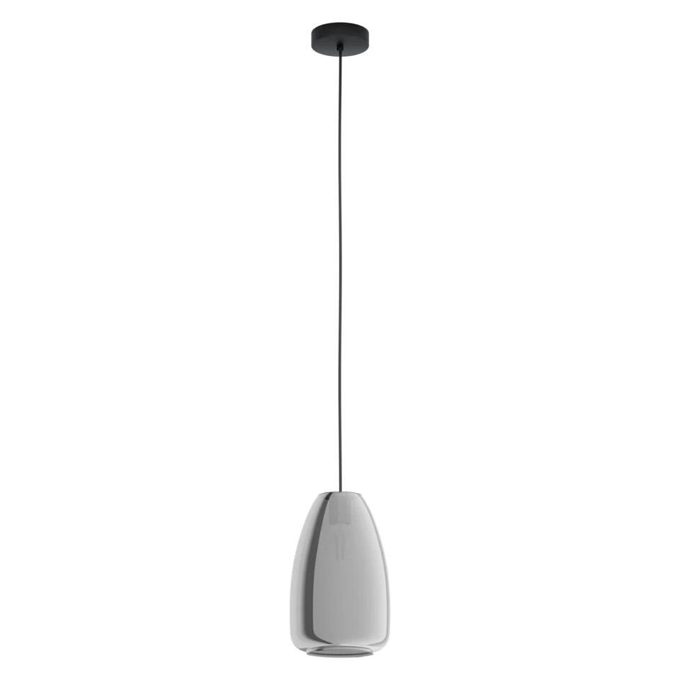 EGLO Chelvey Hanglamp - E27 - 170 Cm - Zwart