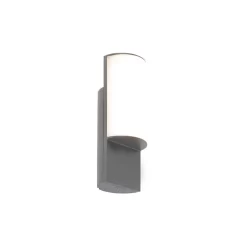 QAZQA Moderne Buitenwandlamp Donkergrijs Incl. LED - Harry
