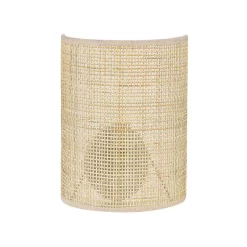 Beliani Muurlamp DEMITRIE - Natuurlijk Rotan