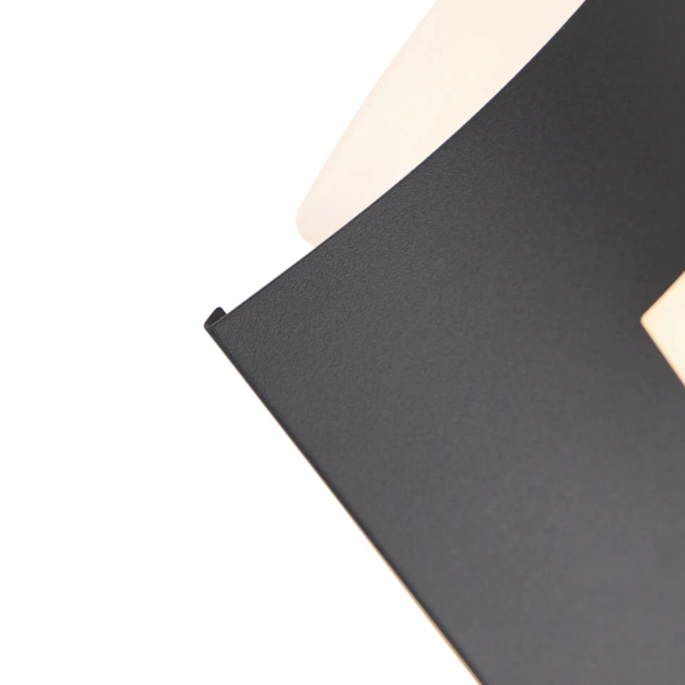 QAZQA Buitenwandlamp Antraciet IP44 Licht-donker Sensor - Emmerald 1 - Afbeelding 4