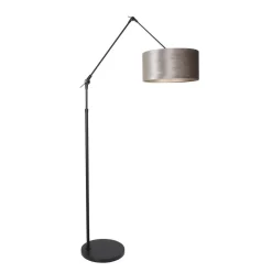 Steinhauer Vloerlamp Prestige - 1 Lichts - 145x254 Cm - Zwart