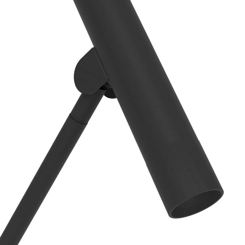 EGLO Almudaina Vloerlamp - LED - 157 Cm - Zwart - Staal - Afbeelding 2