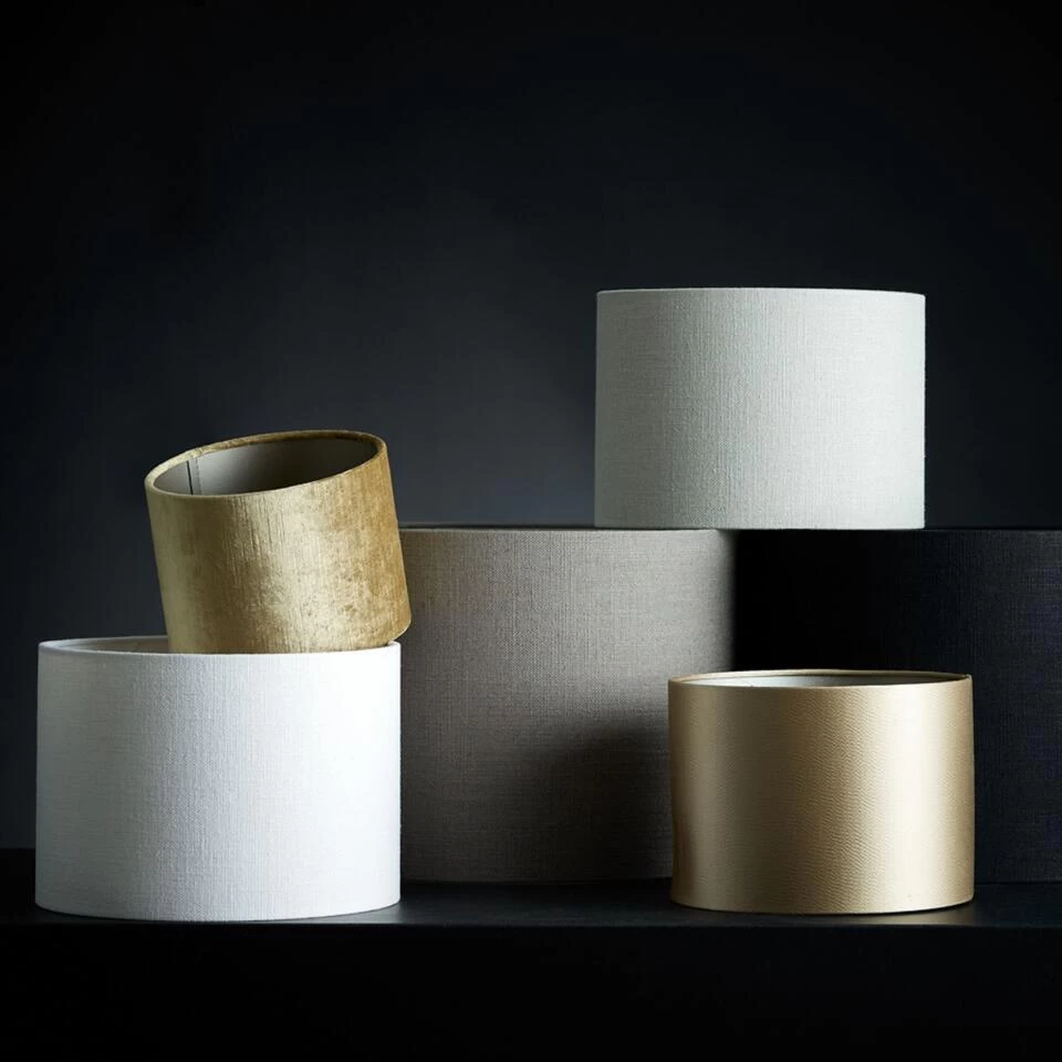 Cilinder Lampenkap Livigno - Naturel - Ø30 X 21 Cm - Afbeelding 4