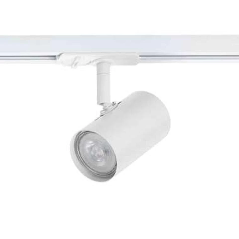 Highlight Railsysteem Trackline 150 Cm - 4 Cilinder Spots - Wit - Afbeelding 3