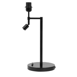 Lampvoet MONTANA - Mat Zwart Met Led