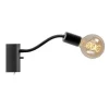 Nowodvorski Wandlamp Flex - 28 Cm - E27 - Zwart