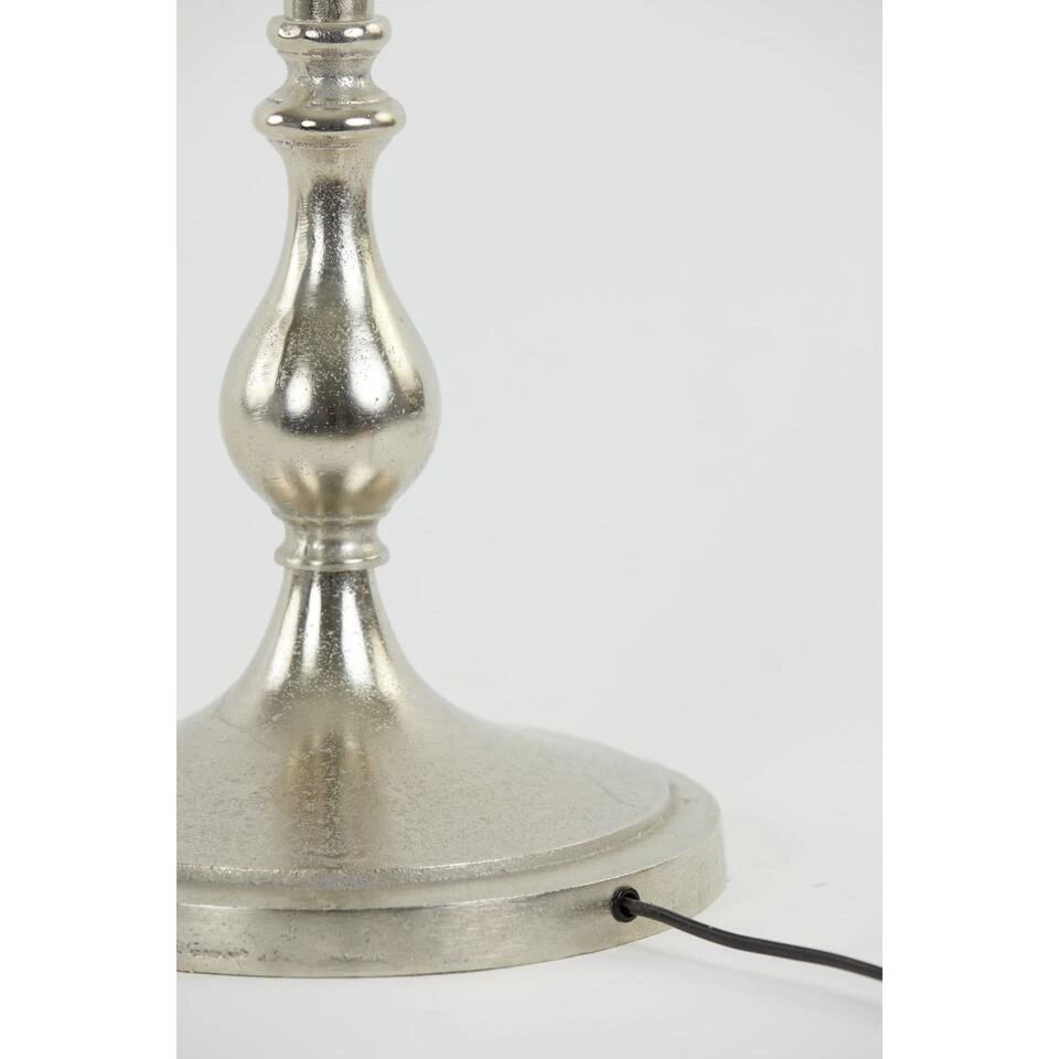 Vloerlamp CEBU Rond - Ruw Nikkel - Afbeelding 4