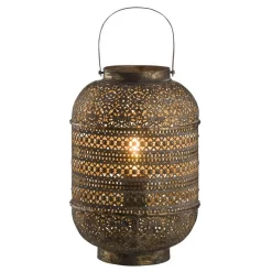 Tafellamp Rabat - Goudkleurig - Ø25x35 Cm