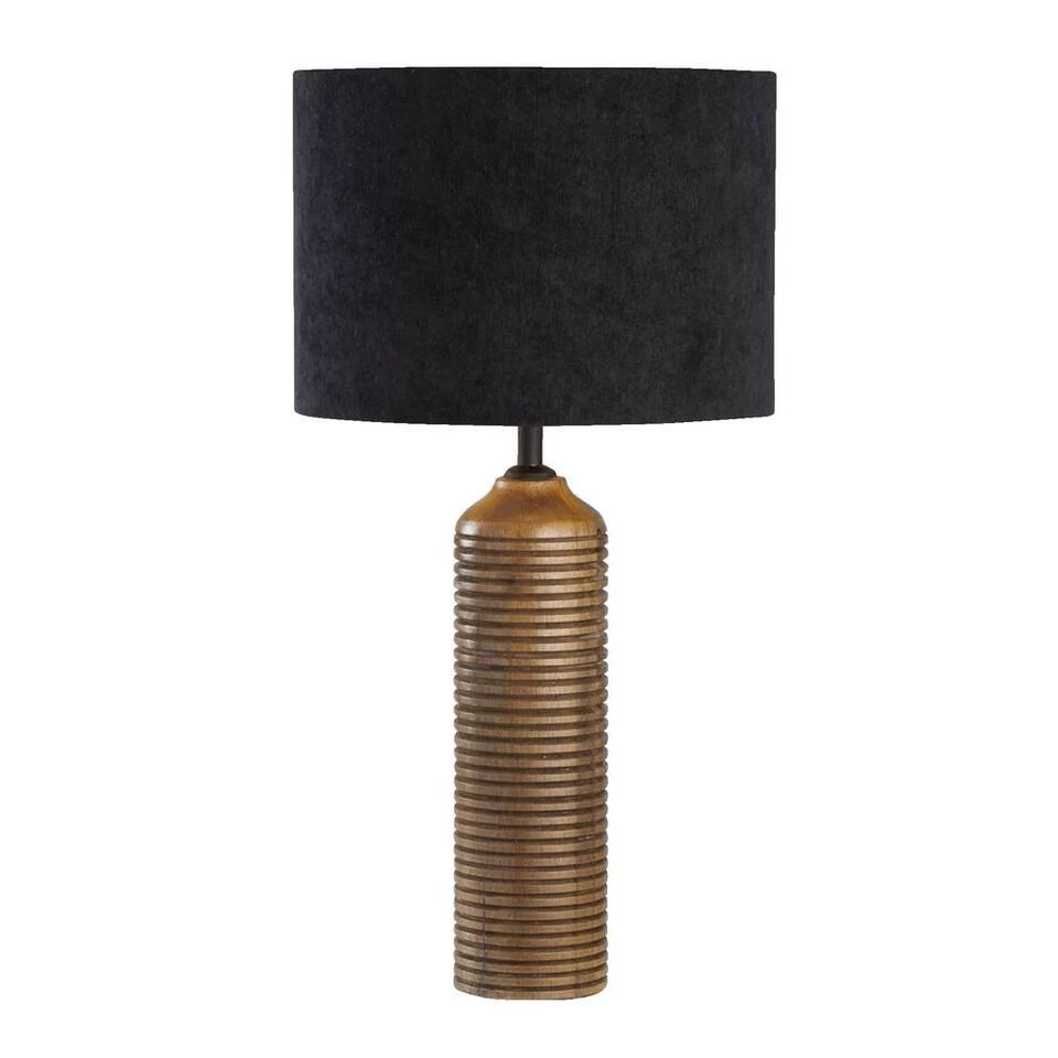 Voet Tafellamp Bali - Naturel - 33xØ10 Cm - Afbeelding 2