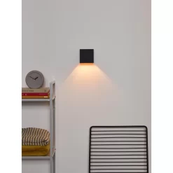 Lucide Wandlamp Xio - Zwart