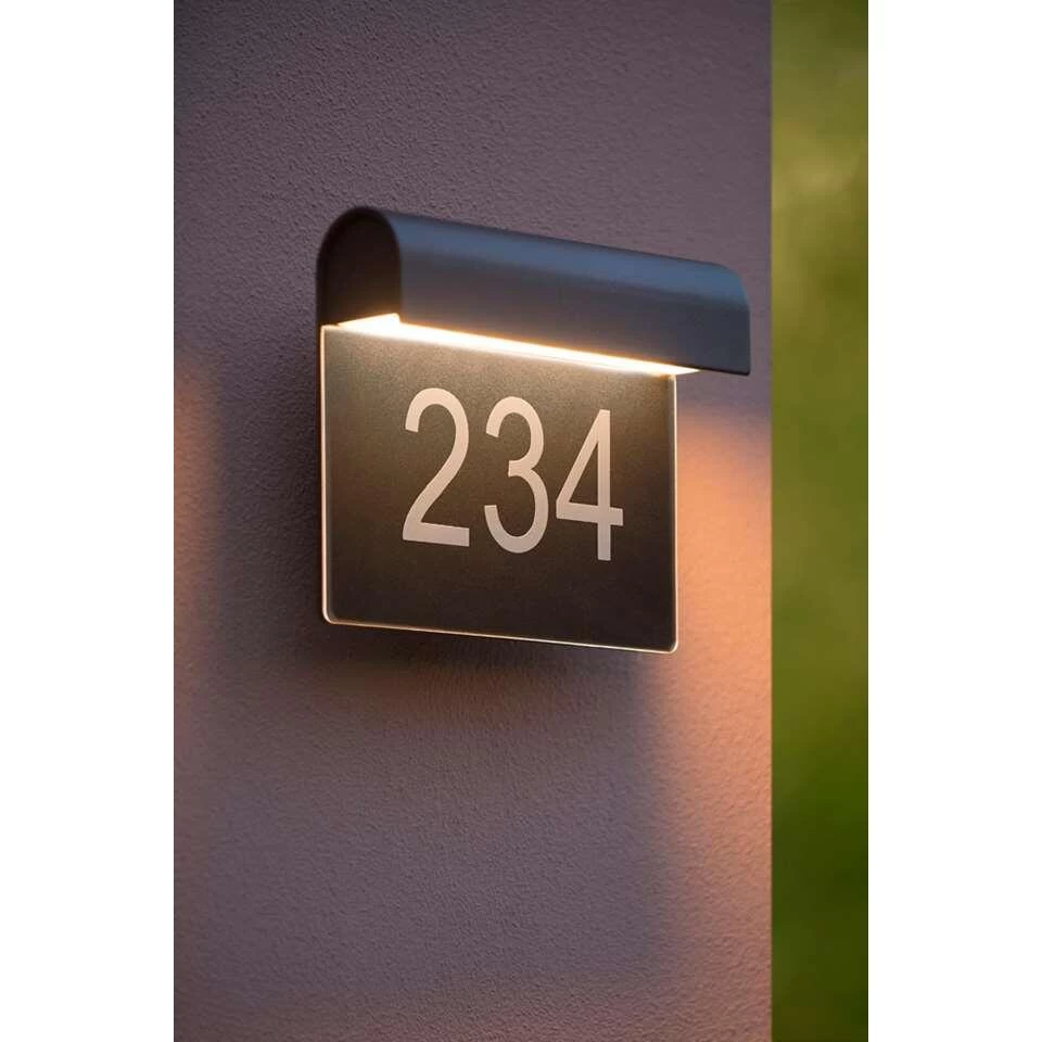 Lucide Wandlamp Thesi LED - Zwart - Afbeelding 4