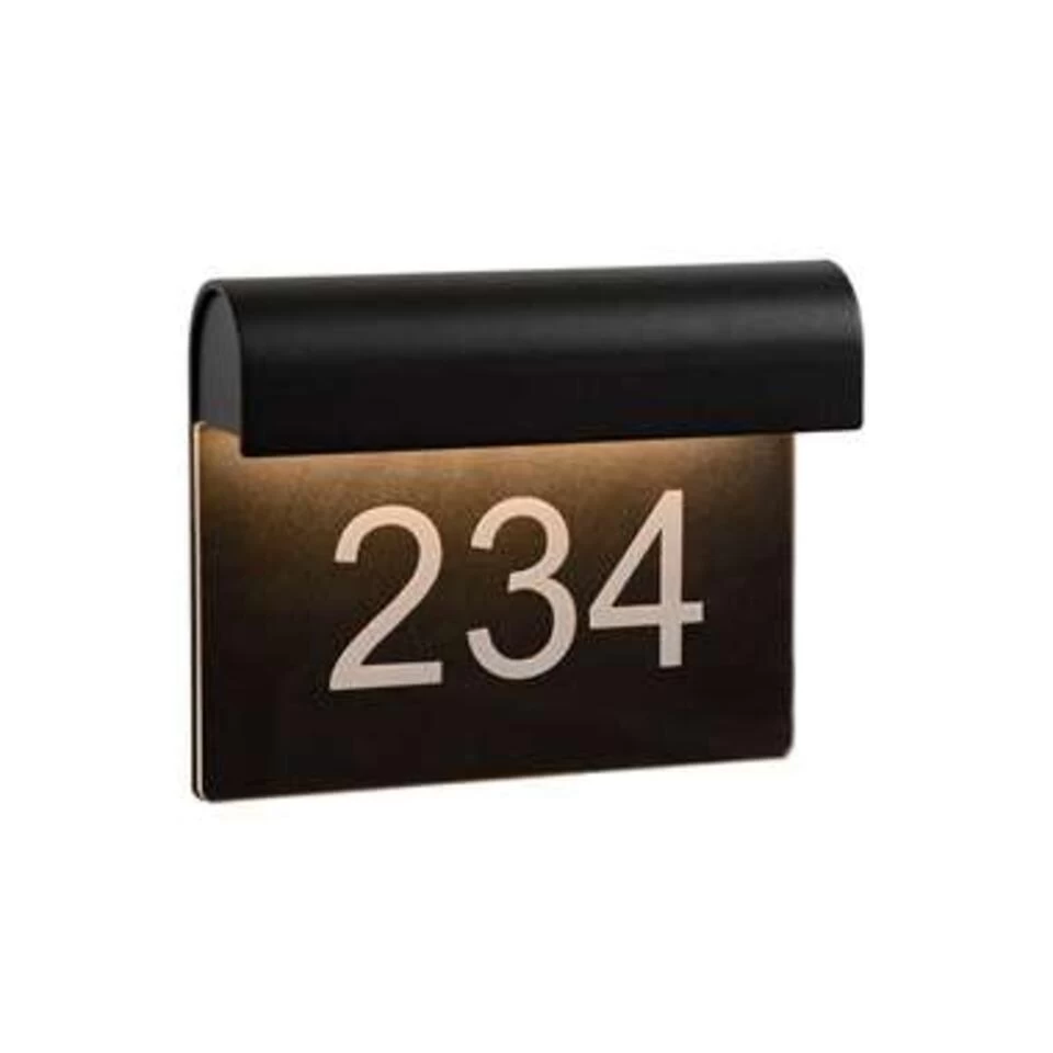 Lucide Wandlamp Thesi LED - Zwart