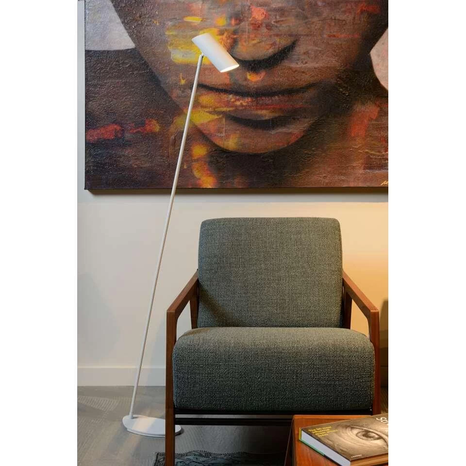 Lucide Vloerlamp Hester - Wit - Afbeelding 3